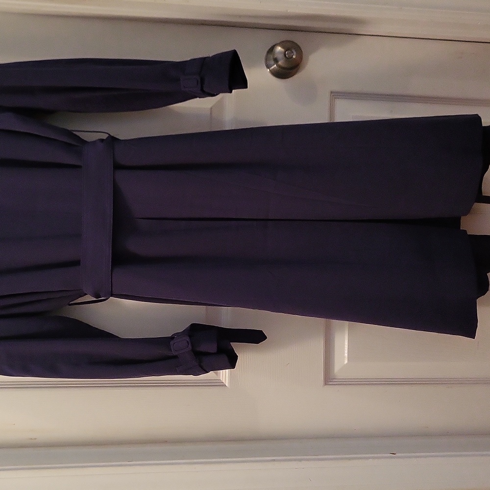Blue Trench Coat - image 2